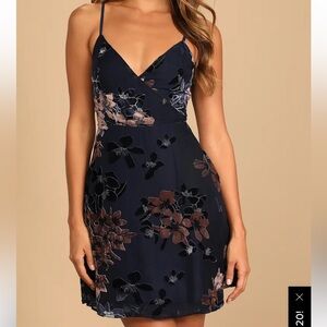 Floral Spaghetti Strap Dress